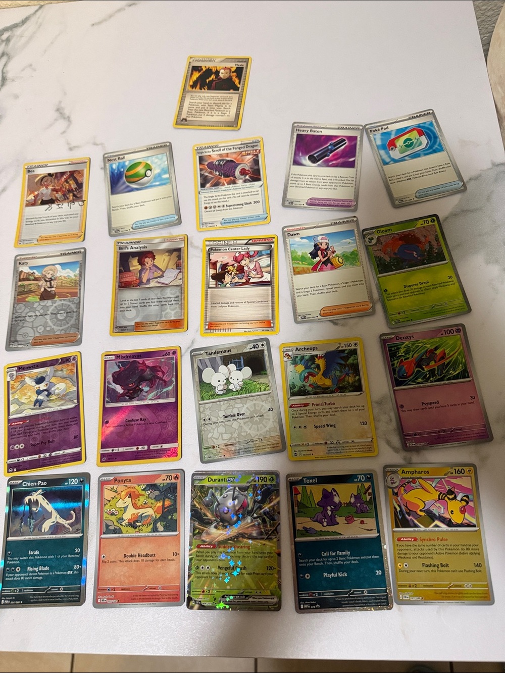 Pokemon lot 21 cards